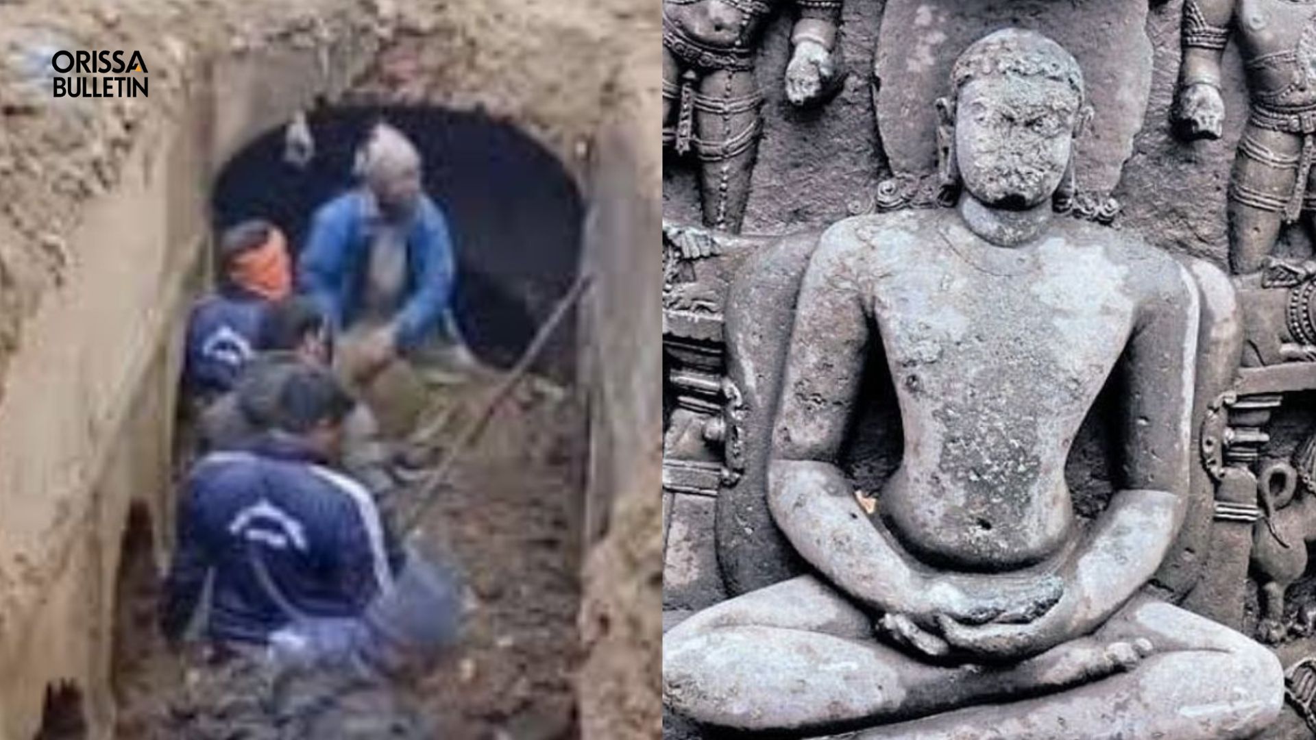 Sculptures Unearthed in Odisha'