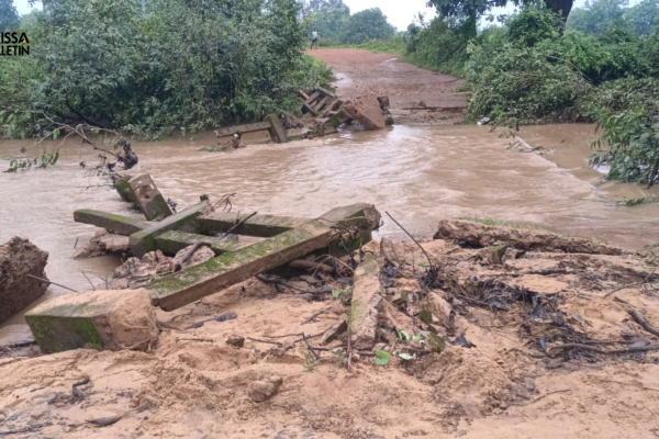 Odisha Bridge Washed Away